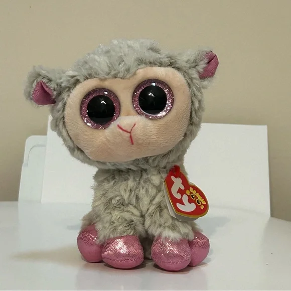 Ty Toys Ty Beanie Boos Dixie The Lamb Glitter Eyes Poshmark